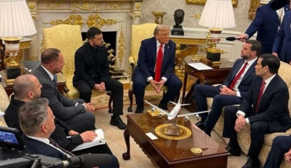 Суворе нагадування у столиці США: карта в Овальній кімнаті демонструє окупацію п'ятої частини України російськими силами