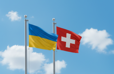 прапор України, прапор Швейцарії