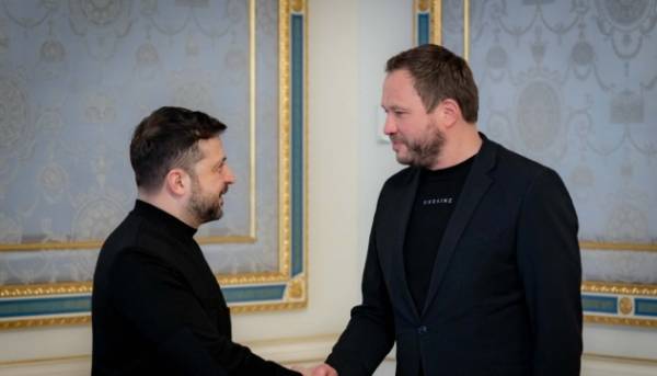 Зеленський провів зустріч з главою МЗС Естонії