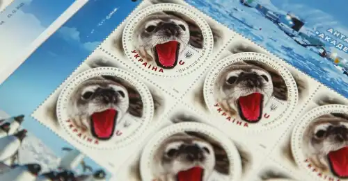 “Укрпошта” випустила марку про станцію “Академік Вернадський” – на ній тюлень Ведделла.