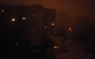 Белгород знову в темряві через ракетну атаку — відеодоказ