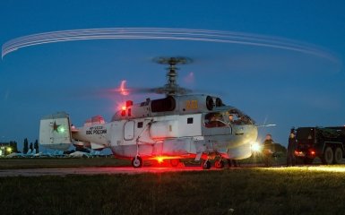 Українські бійці знищили гелікоптер Ка-27 армії РФ