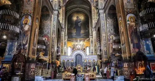 Володимирський собор, де понад 6 десятиліть служив Філарет, тепер офіційно підпорядкований ПЦУ.