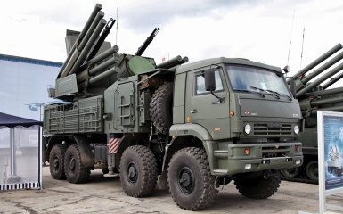 Флот оприлюднив кадри ліквідації трьох російських ЗРПК “Панцир” в Криму.