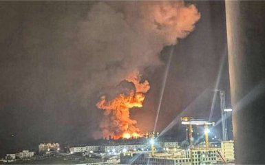 Атака дронів на нафтовий термінал “Шесхаріс” в Новоросійську – відеозапис