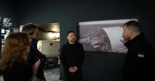 Нова виставка, рідкісні матеріали та зони взаємодії: Український лідер оглянув Чорнобильський національний&hellip;