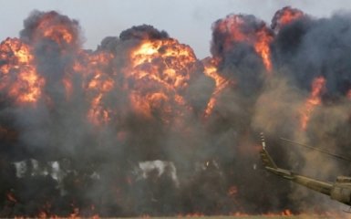 Велика пожежа охопила нафтовий термінал “Шесхаріс” в Росії — відеозапис