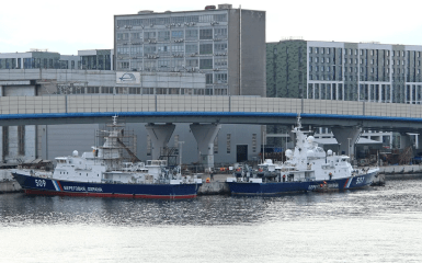 Державна прикордонна служба України захопила в Криму російський прикордонний сторожовий корабель — відео
