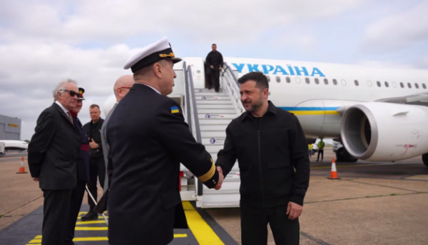 Володимир Зеленський приїхав до Великої Британії