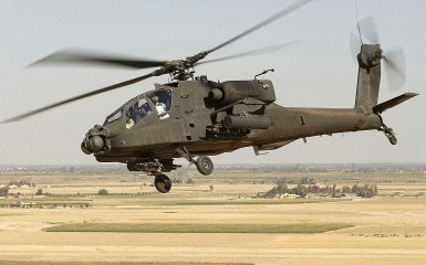 Сполучені Штати вперше зафіксували втрату гелікоптера Apache на Близькому Сході.