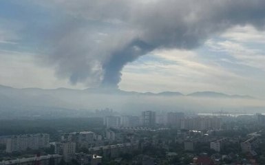 Нафтобазу “Грушова” в Новоросійську атакували дрони — кадри