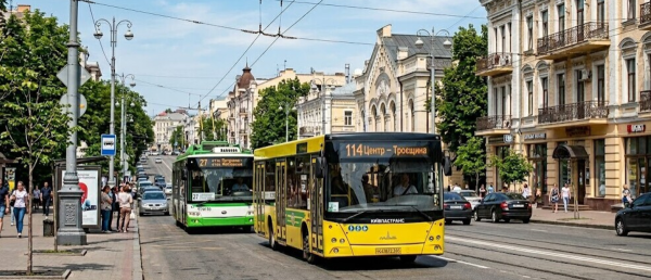 Тимчасові обмеження руху транспорту в центральній частині Києва: терміни та зони