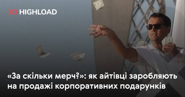 «Скільки коштує мерч?»: як IT-спеціалісти заробляють на продажі корпоративних сувенірів