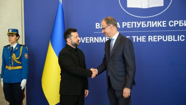 Зеленський і голова уряду Сербії обговорили спільні економічні та логістичні ініціативи