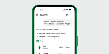 Bolt дозволяє планувати подорожі через ChatGPT