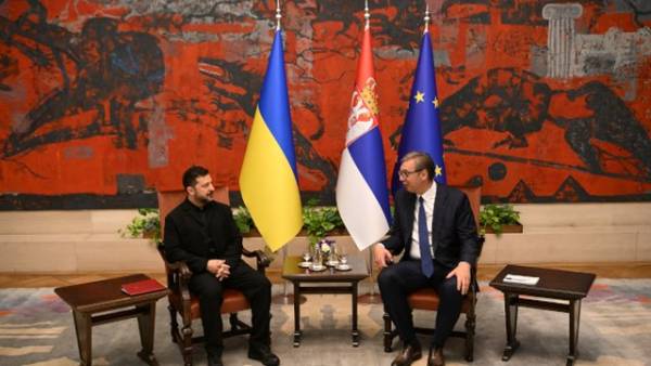 Офіційна частина візиту Зеленського до Сербії стартувала у Белграді