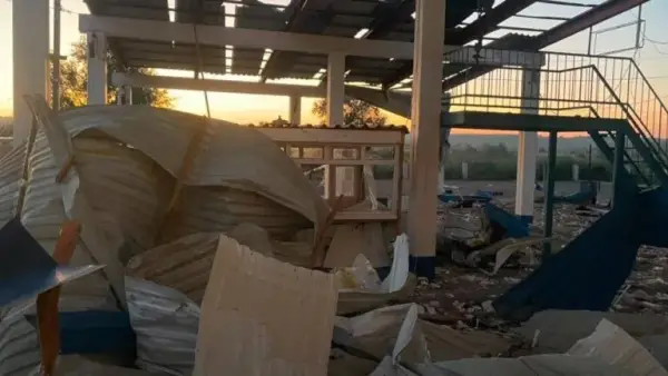Росія завдала удару по пункту пропуску Табаки, що знаходиться на кордоні з Молдовою, зупинивши рух.