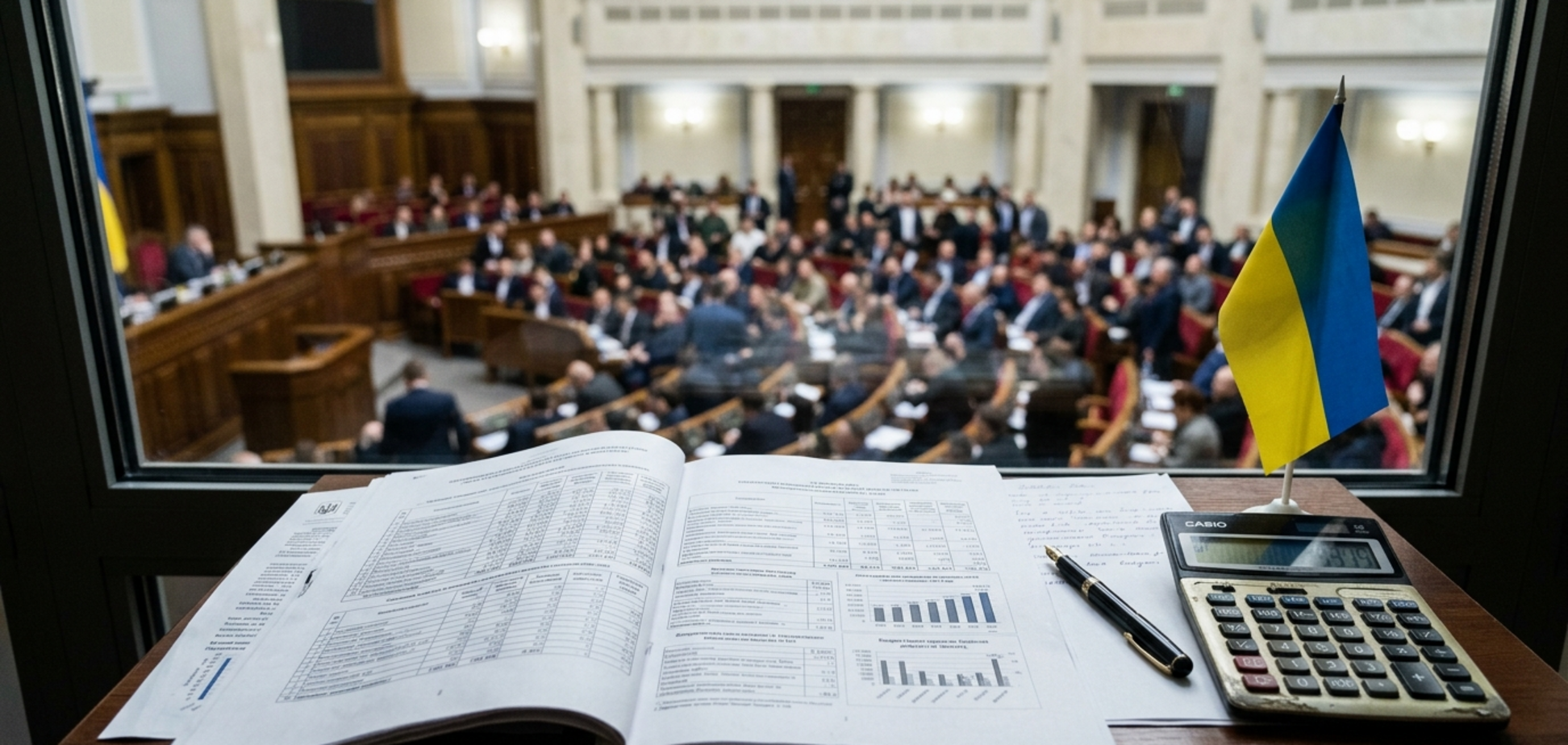 Верховна Рада розпочала розгляд проєкту Державного бюджету на 2027 рік. Ілюстрація