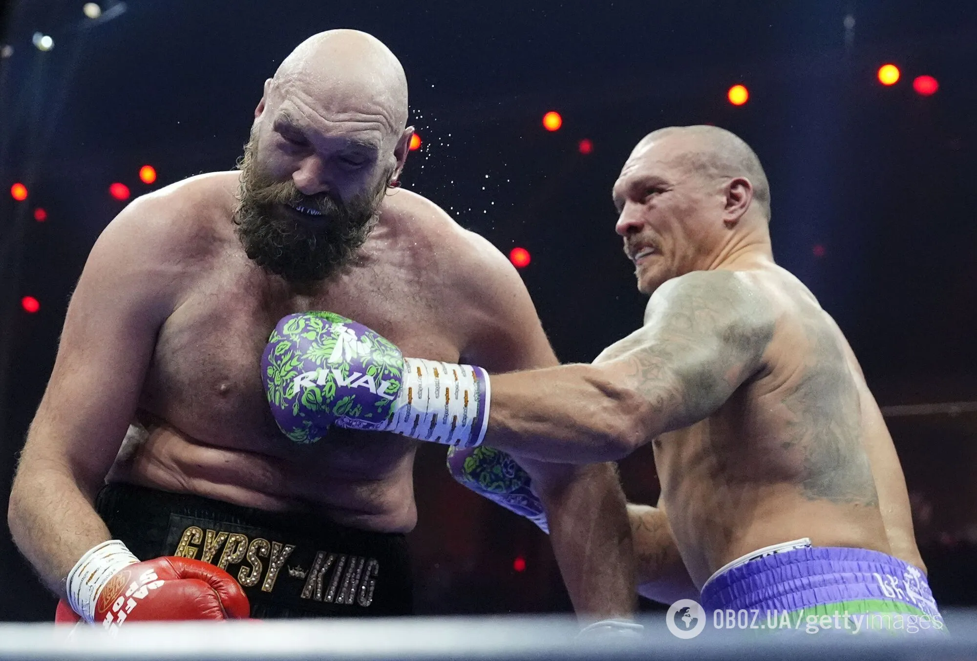 Олександр Усик і Тайсон Ф'юрі провели реванш.