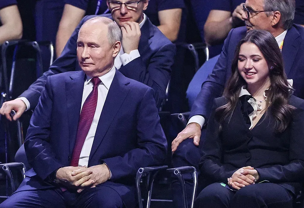 Володимир Путін та Каміла Валієва
