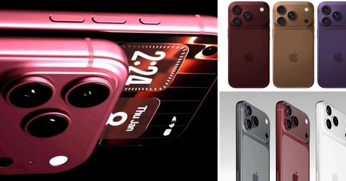 Ілюстративне фото нових iPhone