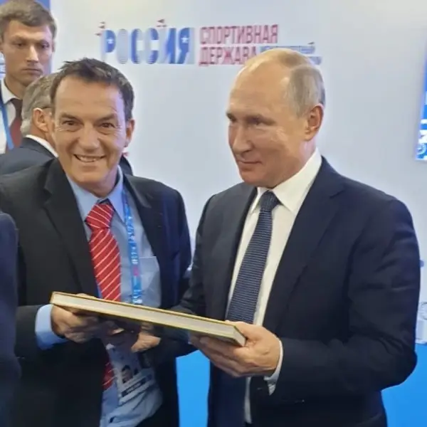 Фокс і Путін у 2019 році.