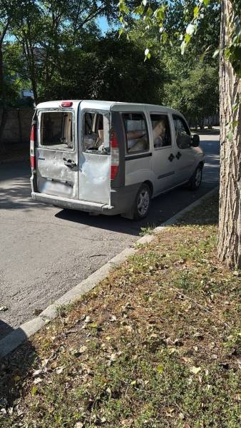 Наслідки ворожого удару по підприємству на Полтавщині