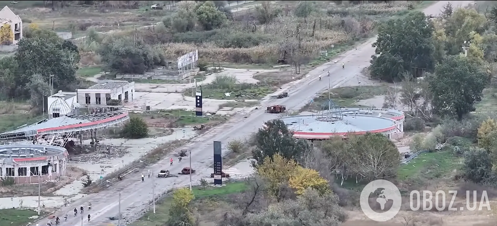 Цивільні в Олешках