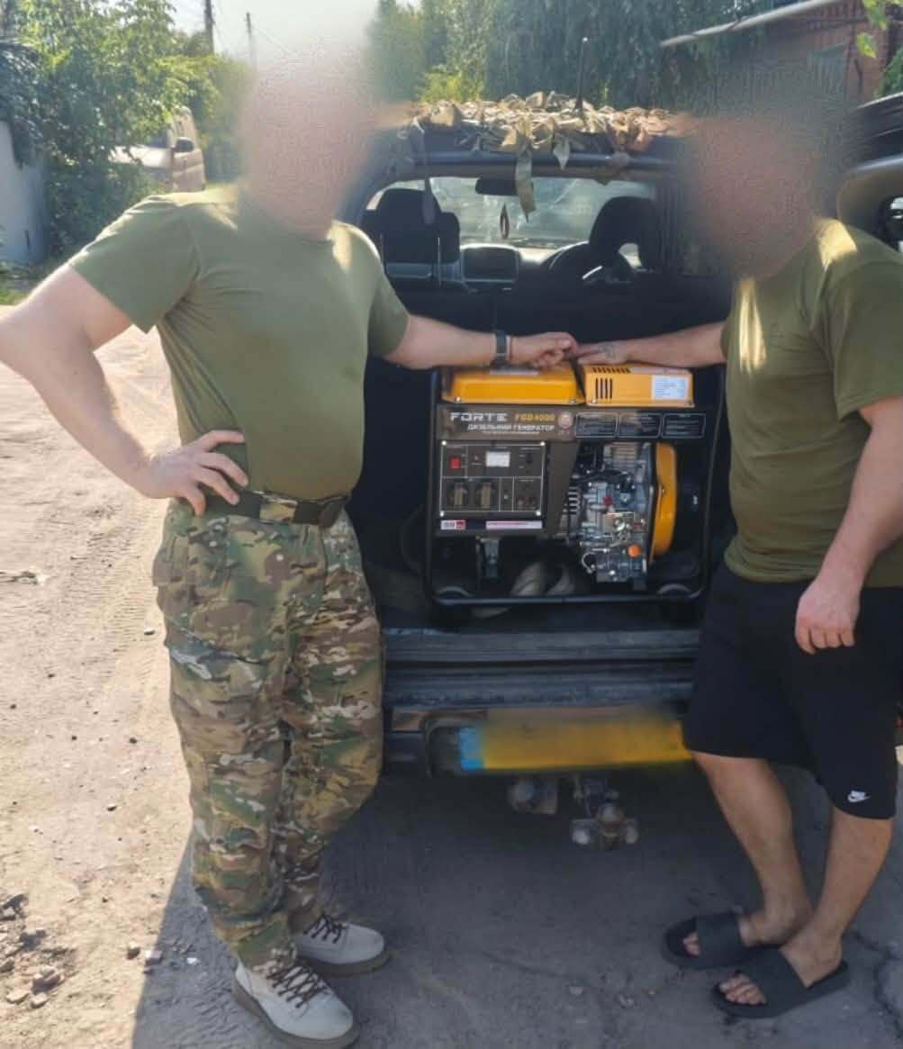 Звіти про допомогу військовим ЗСУ.