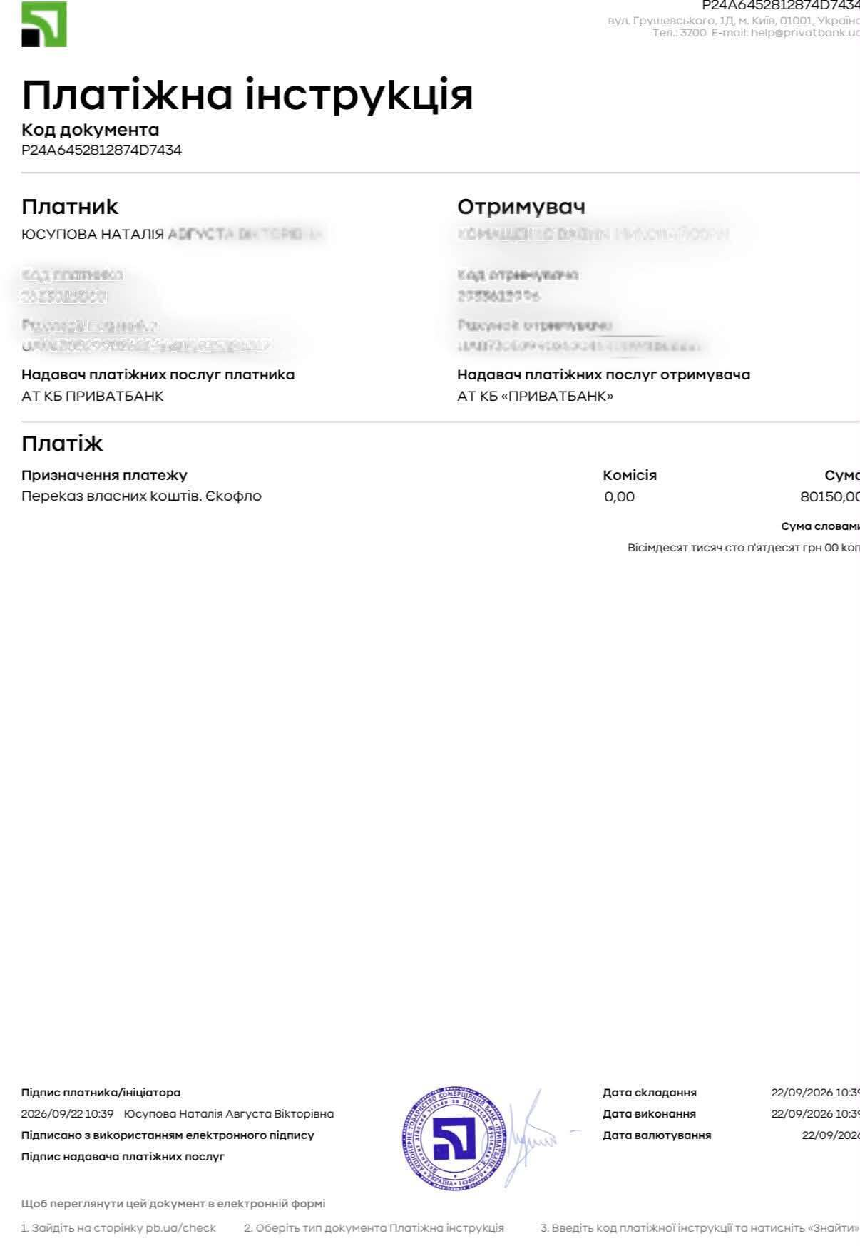 Звіти про допомогу військовим ЗСУ.