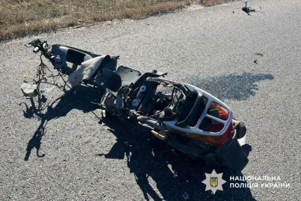 На Полтавщині в аварії мотоцикла та скутера загинув молодий чоловік